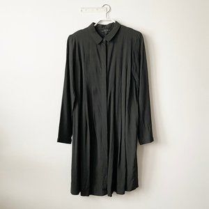 COS Pleated Button-Up Dress